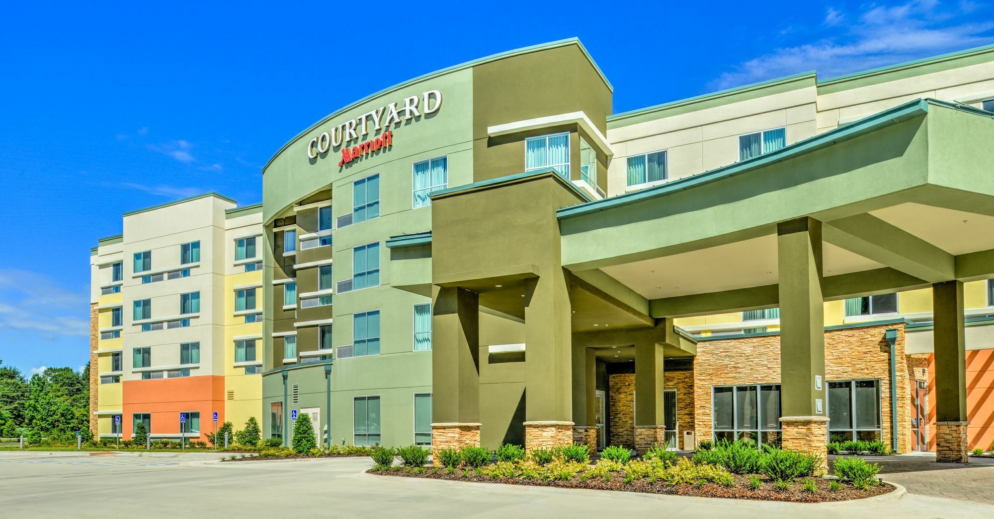 Courtyard Lake Charles Eksteriør billede